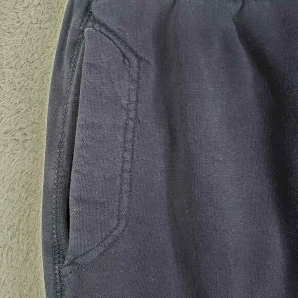 Nike Sweatpants Mens Size Medium M Navy Blue Joggers Club Fleece Wide Leg - Picture 4 of 9